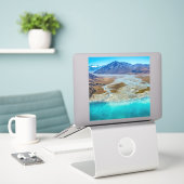 Tekapo-See und Südalpen, Neuseeland Aufkleber (Laptop auf Schreibtisch)