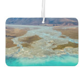 Tekapo-See und Südalpen, Neuseeland Autolufterfrischer (Rückseite)