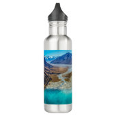 Tekapo-See und Südalpen, Neuseeland Edelstahlflasche (Links)