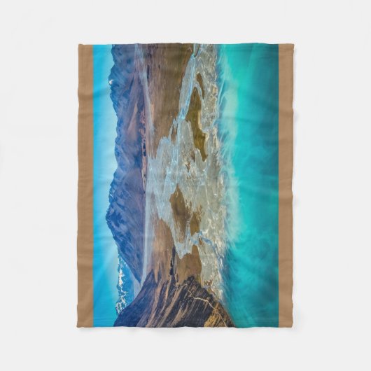 Tekapo-See und Südalpen, Neuseeland Fleecedecke (Vorderseite)