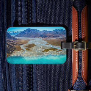 Tekapo-See und Südalpen, Neuseeland Gepäckanhänger