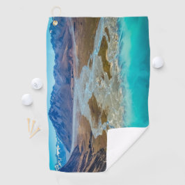 Tekapo-See und Südalpen, Neuseeland Golfhandtuch