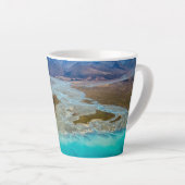 Tekapo-See und Südalpen, Neuseeland Milchtasse (Rechte Ecke)