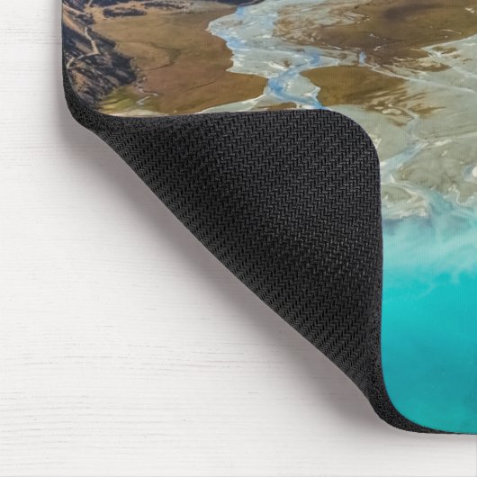 Tekapo-See und Südalpen, Neuseeland Mousepad (Ecke)