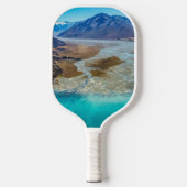 Tekapo-See und Südalpen, Neuseeland Pickleball Schläger (Vorderseite)