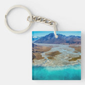 Tekapo-See und Südalpen, Neuseeland Schlüsselanhänger (Vorderseite)