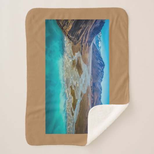 Tekapo-See und Südalpen, Neuseeland Sherpadecke (Vorderseite)