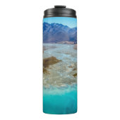 Tekapo-See und Südalpen, Neuseeland Thermosbecher (Vorderseite)