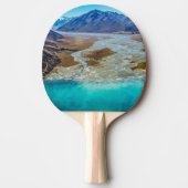 Tekapo-See und Südalpen, Neuseeland Tischtennis Schläger (Vorderseite)