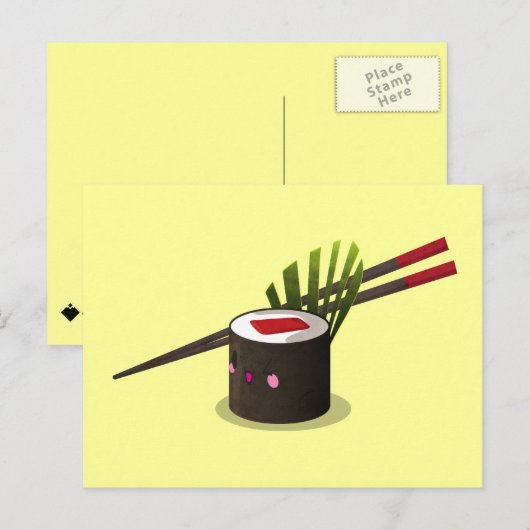 Tekka Maki Postkarte (Vorne/Hinten)