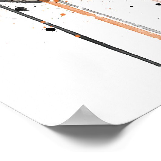 Tekkamaki Salmon Sushi Roll Poster (Ecke)