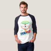 TEKNOFEST-Raketentwürfe - Luftfahrt und Technologi T-Shirt (Vorne ganz)