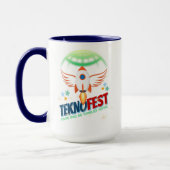 TEKNOFEST-Raketentwürfe - Luftfahrt und Technologi Tasse (Links)