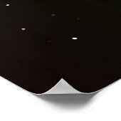 Tektone Platten des Planeten Erde Poster (Ecke)