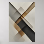 Tektonische Harmonie Poster (Vorne)