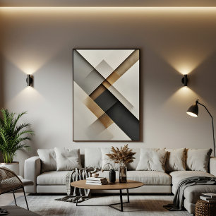 Tektonische Harmonie Poster