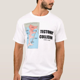 Tektonischer Zusammenstoß (Himalaja) T-Shirt