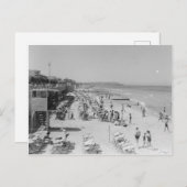 Tel Aviv Beach in den 1930er Jahren  Postkarte (Vorne/Hinten)