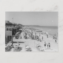 Tel Aviv Beach in den 1930er Jahren  Postkarte