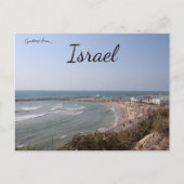 Tel Aviv Beach Israel Postkarte (Vorderseite)