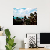 Tel Aviv Foto aus Abrasha Park, Jaffa, Israel Poster (Heimbüro)