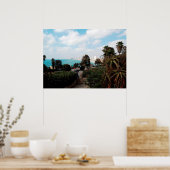 Tel Aviv Foto aus Abrasha Park, Jaffa, Israel Poster (Küche)