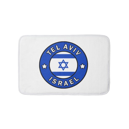 Tel Aviv Israel Badematte (Vorderseite)