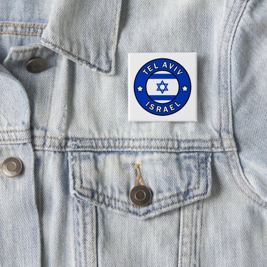 Tel Aviv Israel Button (Beispiel)