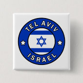 Tel Aviv Israel Button (Vorderseite)