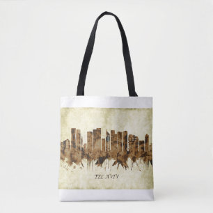 Tel Aviv Israel Cityscape Tasche