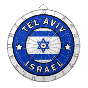 Tel Aviv Israel Dartscheibe