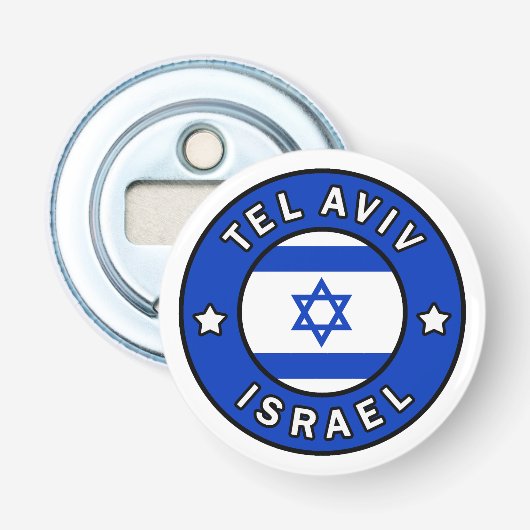 Tel Aviv Israel Flaschenöffner (Vorderseite)