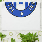 Tel Aviv Israel Geschirrtuch (Gefaltet)