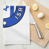 Tel Aviv Israel Geschirrtuch (Viertel Falte)