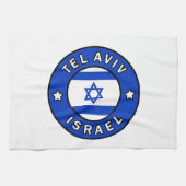Tel Aviv Israel Geschirrtuch (Horizontal)