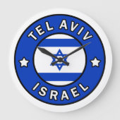 Tel Aviv Israel Große Wanduhr (Vorderseite)