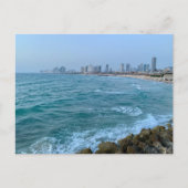 Tel Aviv, Israel-Küste Postkarte (Vorderseite)