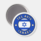 Tel Aviv Israel Magnet (Vorderseite/Rückseite)