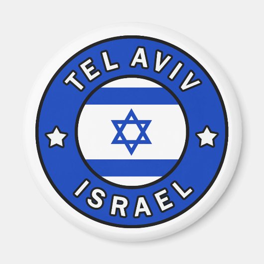 Tel Aviv Israel Magnet (Vorne)