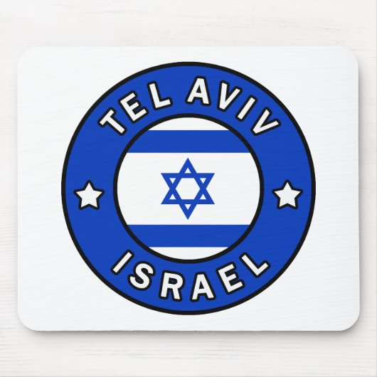 Tel Aviv Israel Mousepad (Vorne)