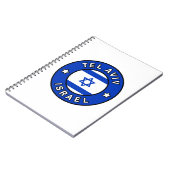 Tel Aviv Israel Notizblock (Linke Seite)