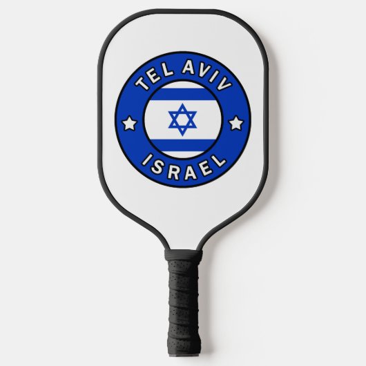 Tel Aviv Israel Pickleball Schläger (Vorderseite)