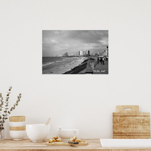 Tel Aviv, Israel Poster (Küche)