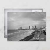 Tel Aviv, Israel Postkarte (Vorne/Hinten)
