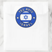 Tel Aviv Israel Quadratischer Aufkleber (Tasche)