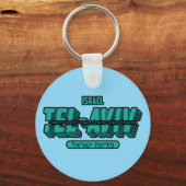 Tel Aviv Israel Schlüsselanhänger (Vorderseite)
