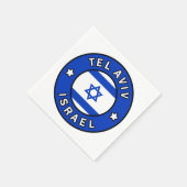 Tel Aviv Israel Serviette (Ecke)