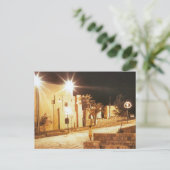 Tel aviv - Jaffa nachts Postkarte (Stehend Vorderseite)