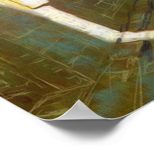 Tel Aviv Jaffo Old City Israel Reisen Ölgemälde Poster (Ecke)