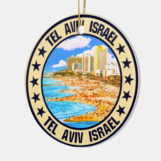 Tel Aviv Keramik Ornament (Links)
